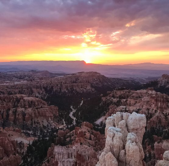 Sunset on the Southern Utah National Parks tour