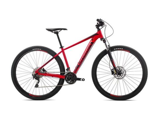 red trail bike