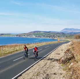 Biking on the Scotland’s Isle of Arran tour